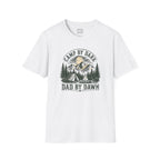 Camp By Dark Dad By Dawn Fishing T-Shirt