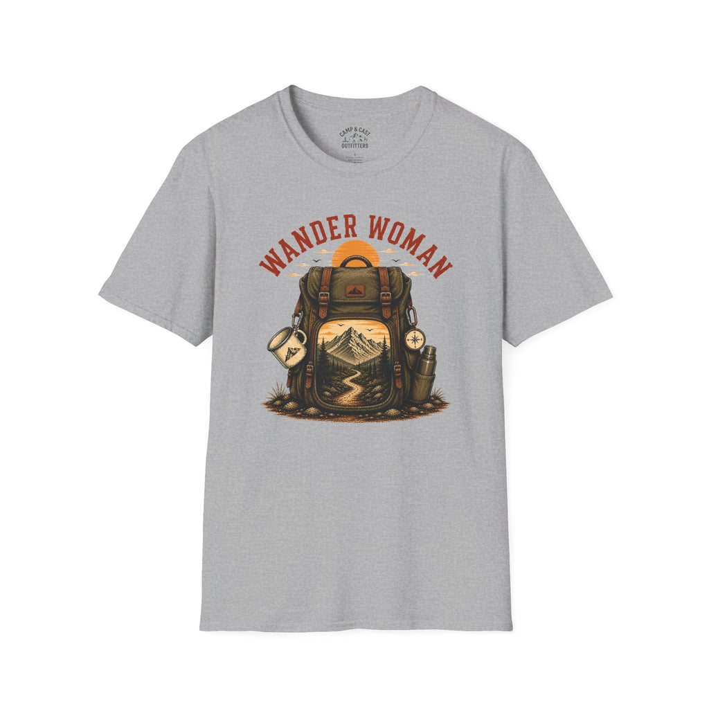 Wander Woman Backpack T-Shirt