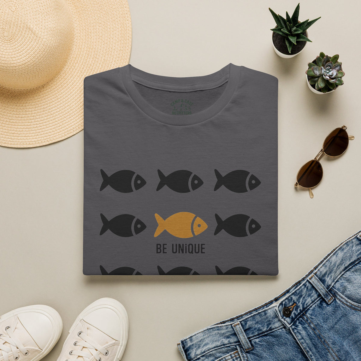Be Unique Fish T-Shirt