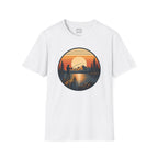 Golden Hour Lake Badge T-Shirt
