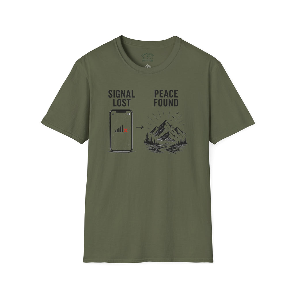 Signal Lost Peace Found T-Shirt