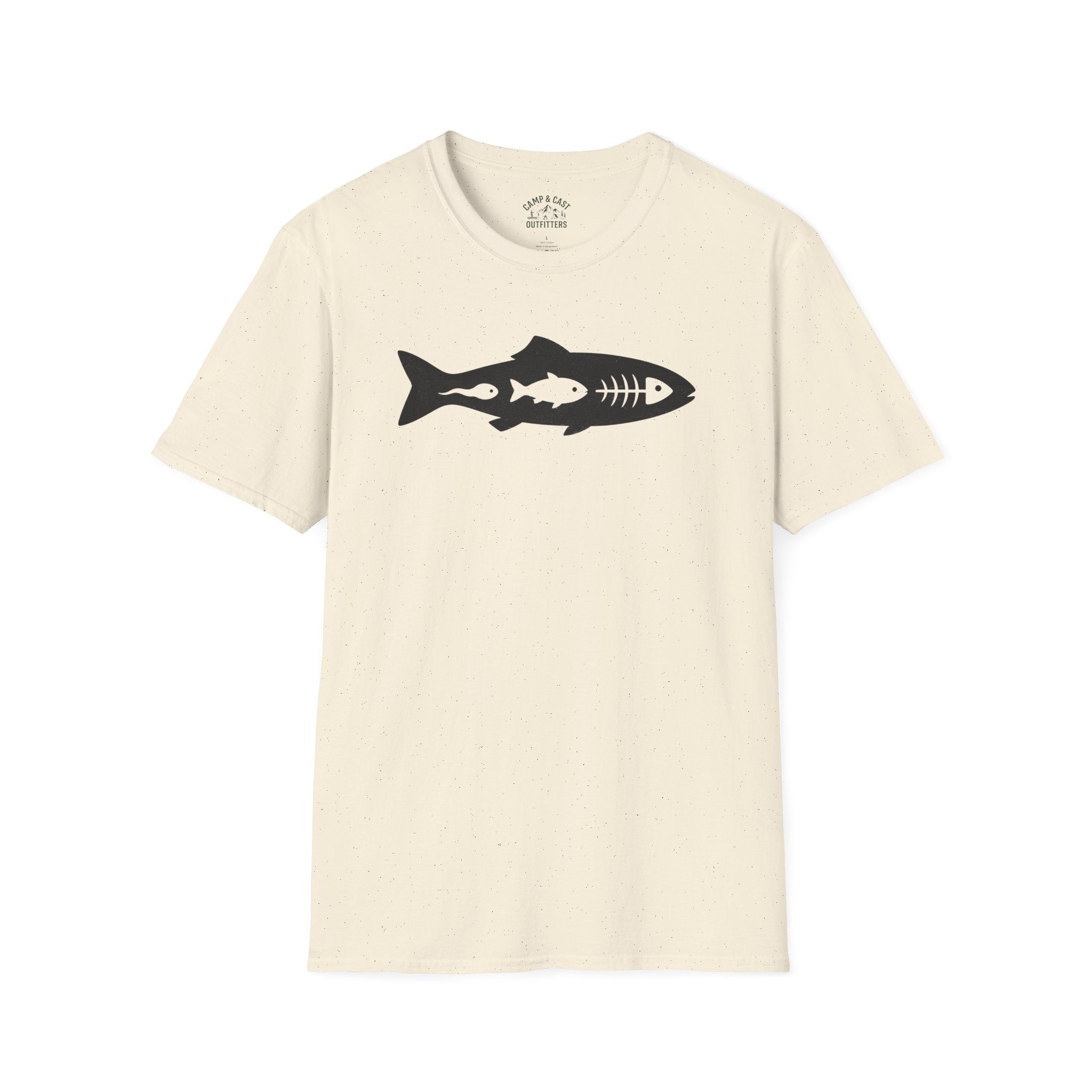 Fish Skeleton Bold T-Shirt