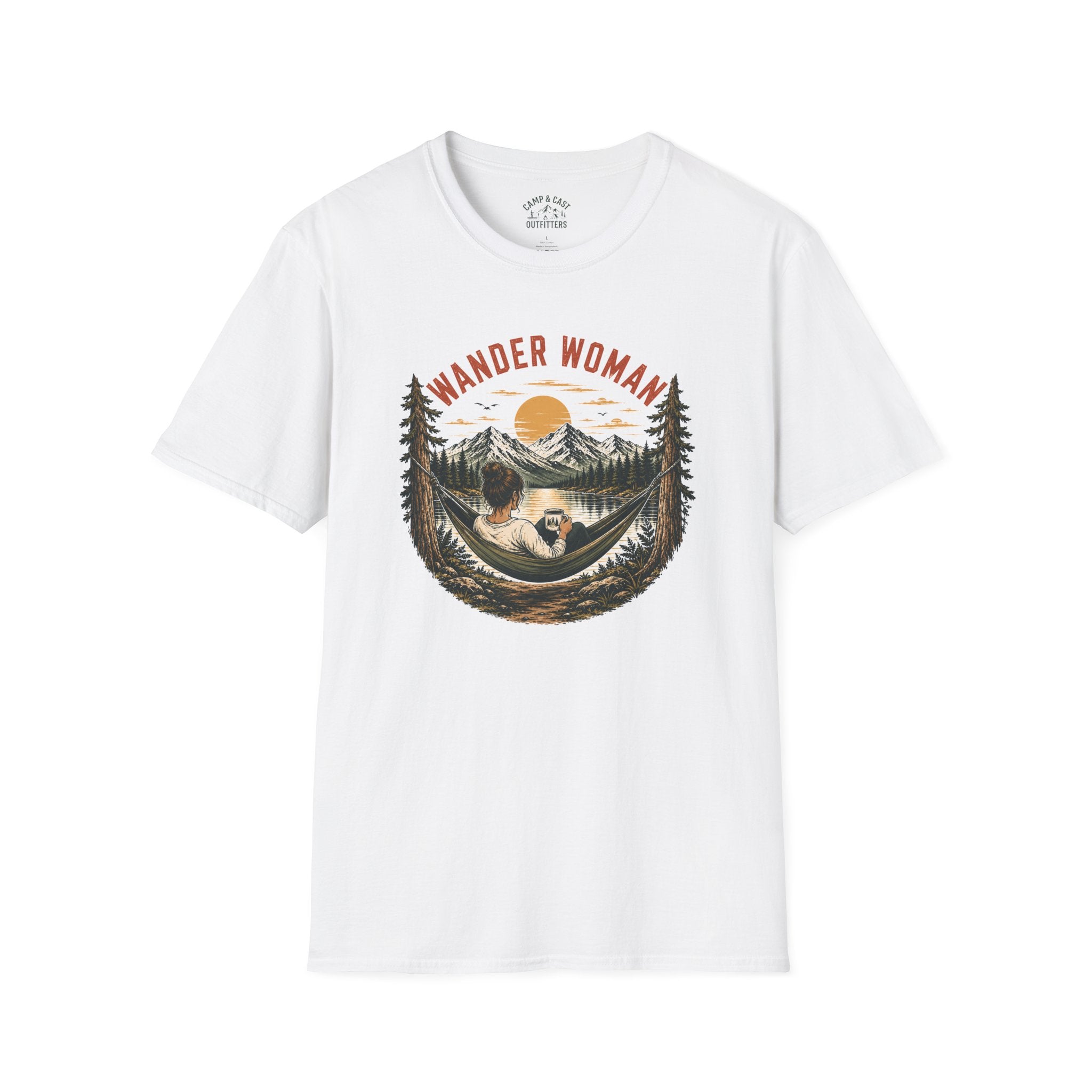 Evening Mountains Badge T-Shirt