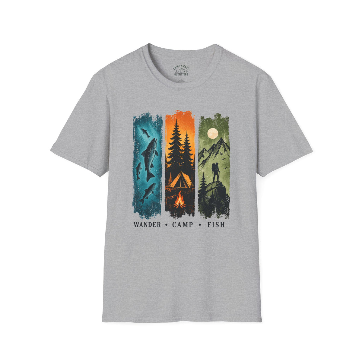 Wander Camp Fish T-Shirt