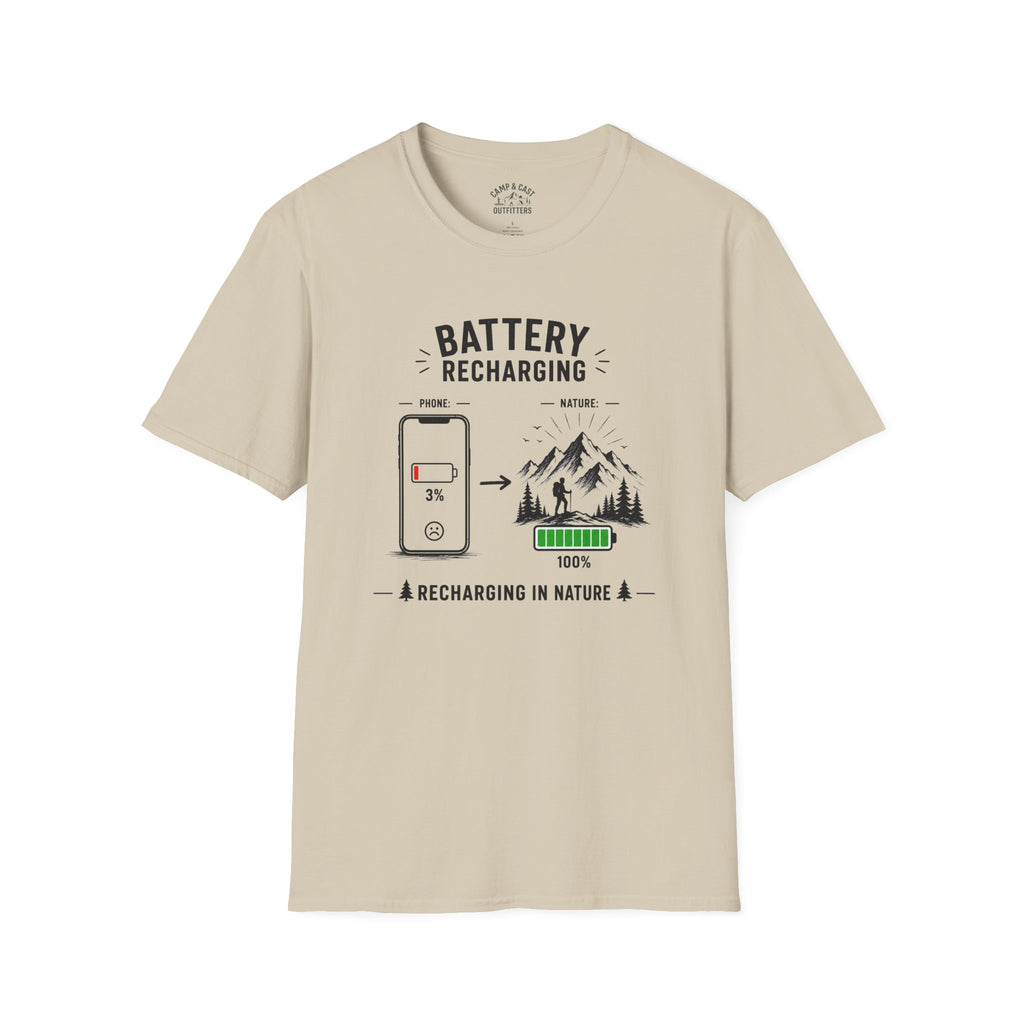 Battery Recharging In Nature T-Shirt