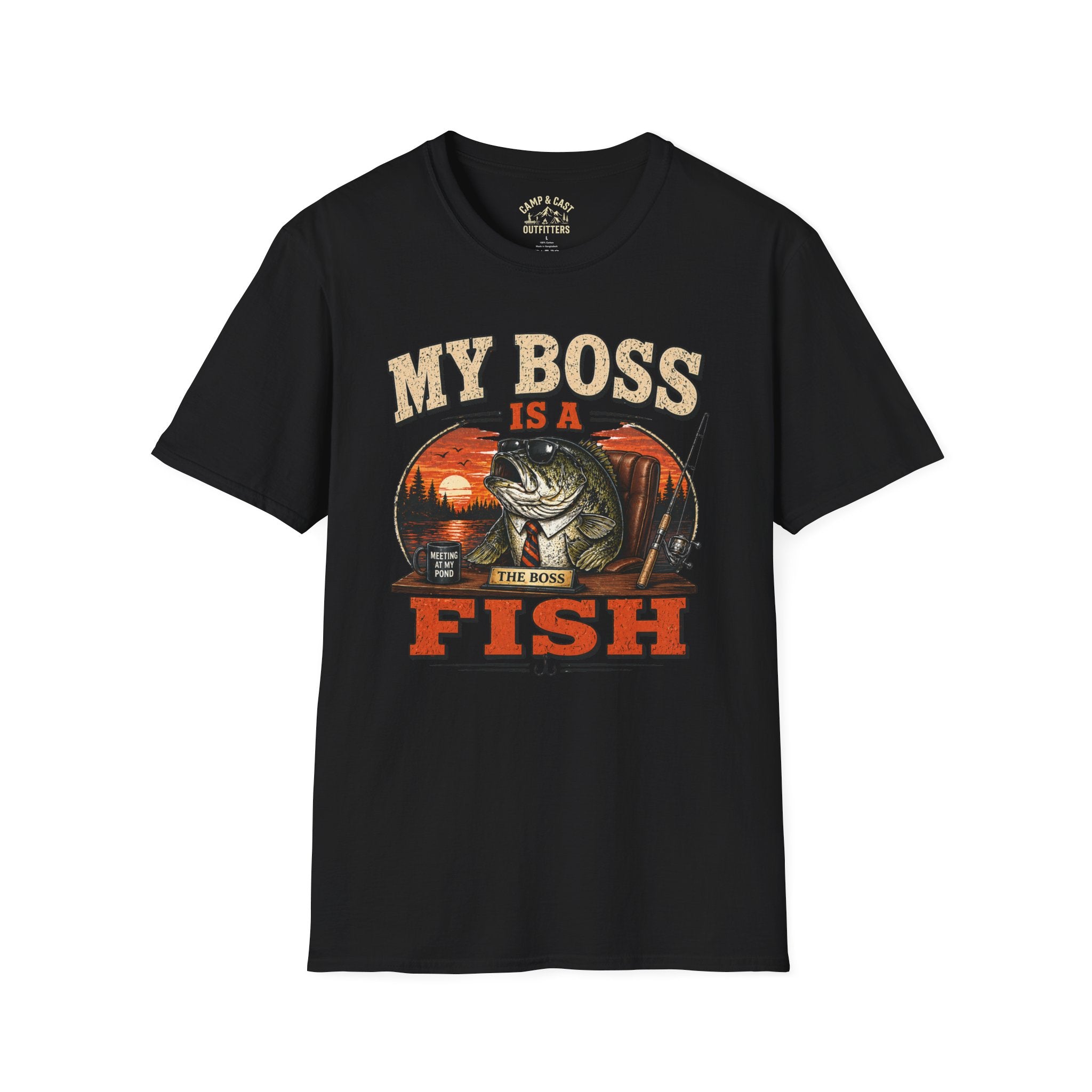 My Boss Is A Fish T-Shirt