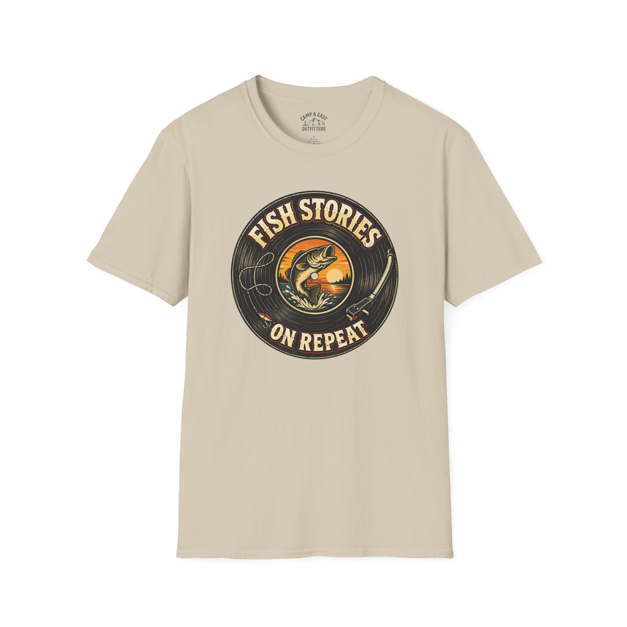 Fish Stories On Repeat T-Shirt