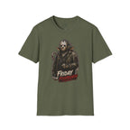 Friday The Fishteenth Slasher Fish Horror Fishing T-Shirt