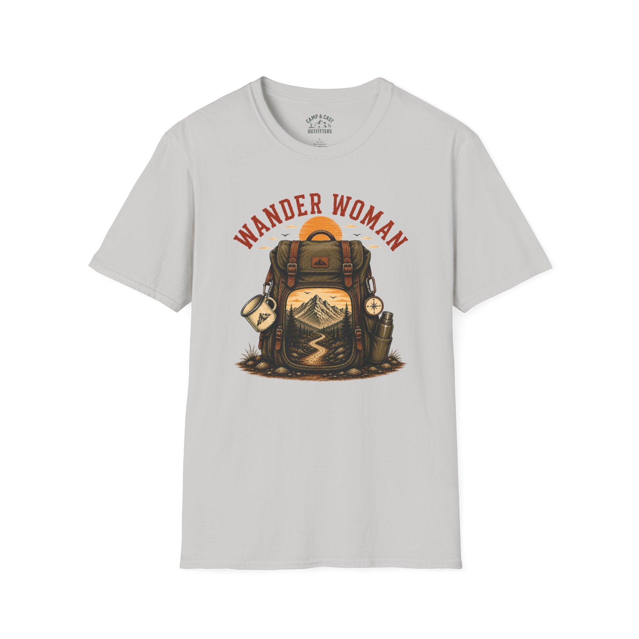 Wander Woman Backpack T-Shirt