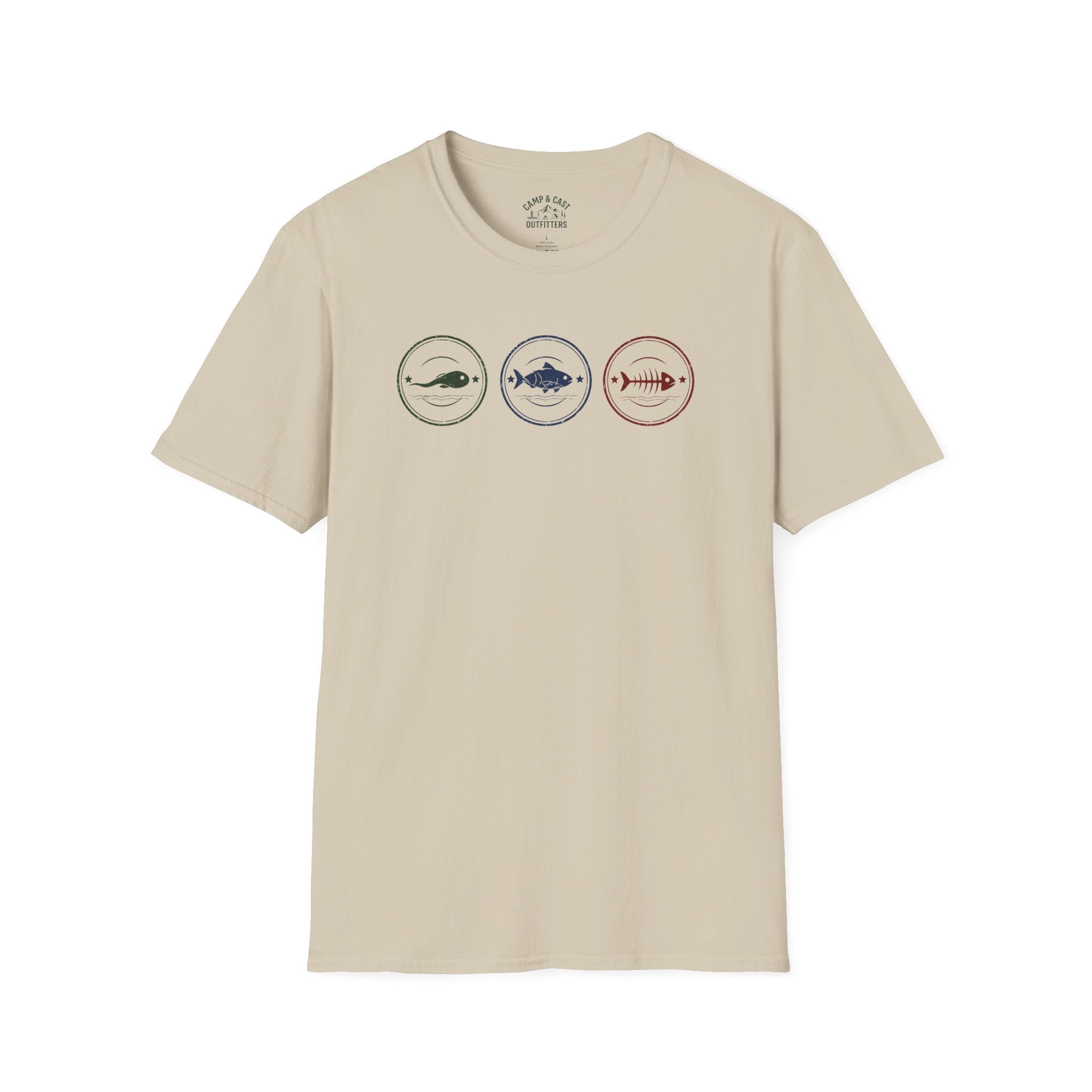 Thin Line Fish T-Shirt
