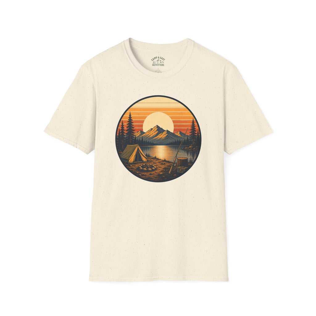 Sunset Forest Badge T-Shirt