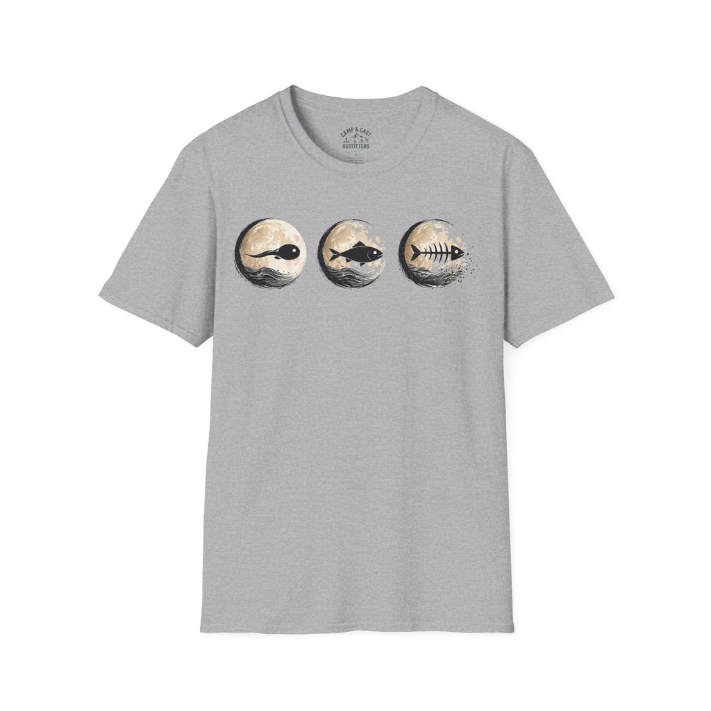 Colorful Moon Badges T-Shirt