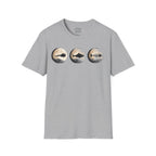 Colorful Moon Badges T-Shirt