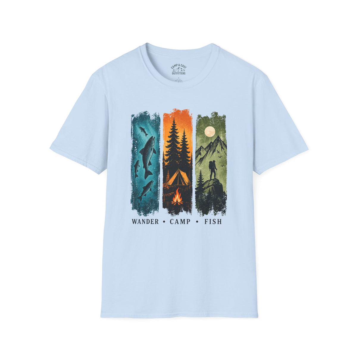 Wander Camp Fish T-Shirt