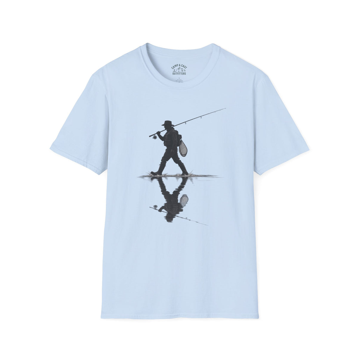 Angler Reflection Silhouette T-Shirt