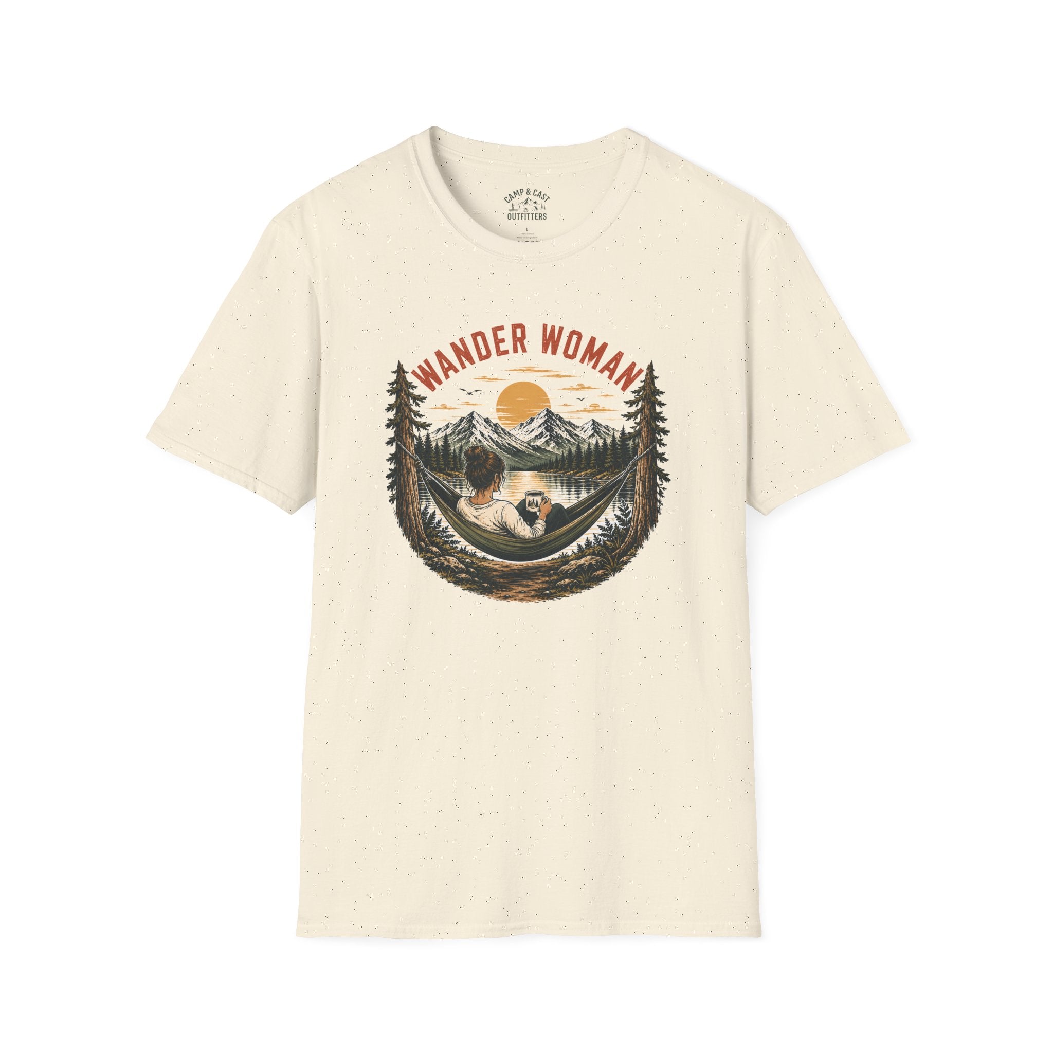 Evening Mountains Badge T-Shirt