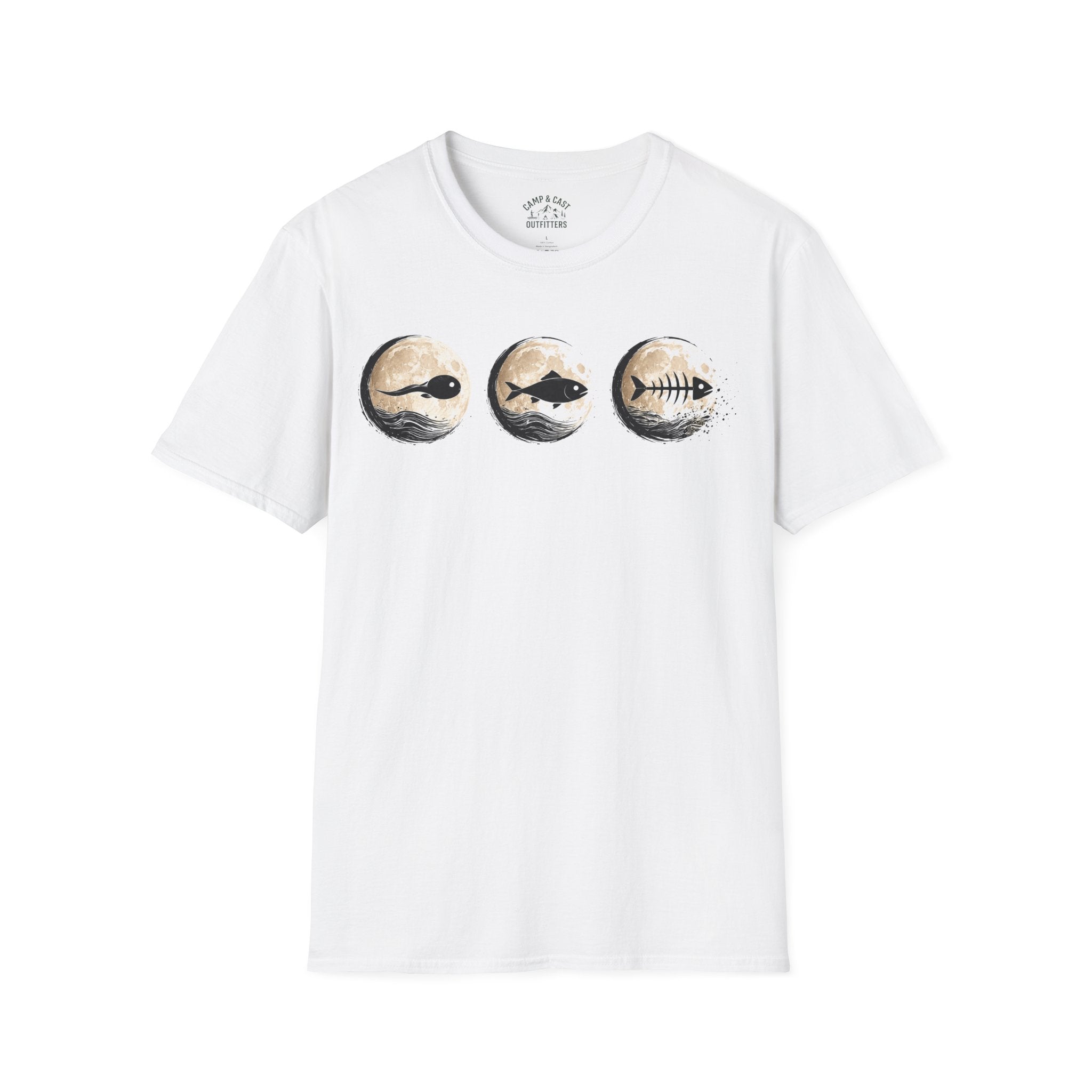 Colorful Moon Badges T-Shirt