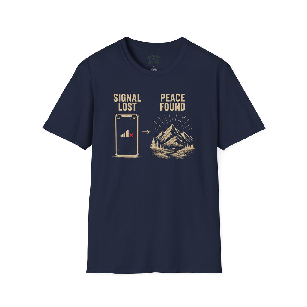 Signal Lost Peace Found T-Shirt