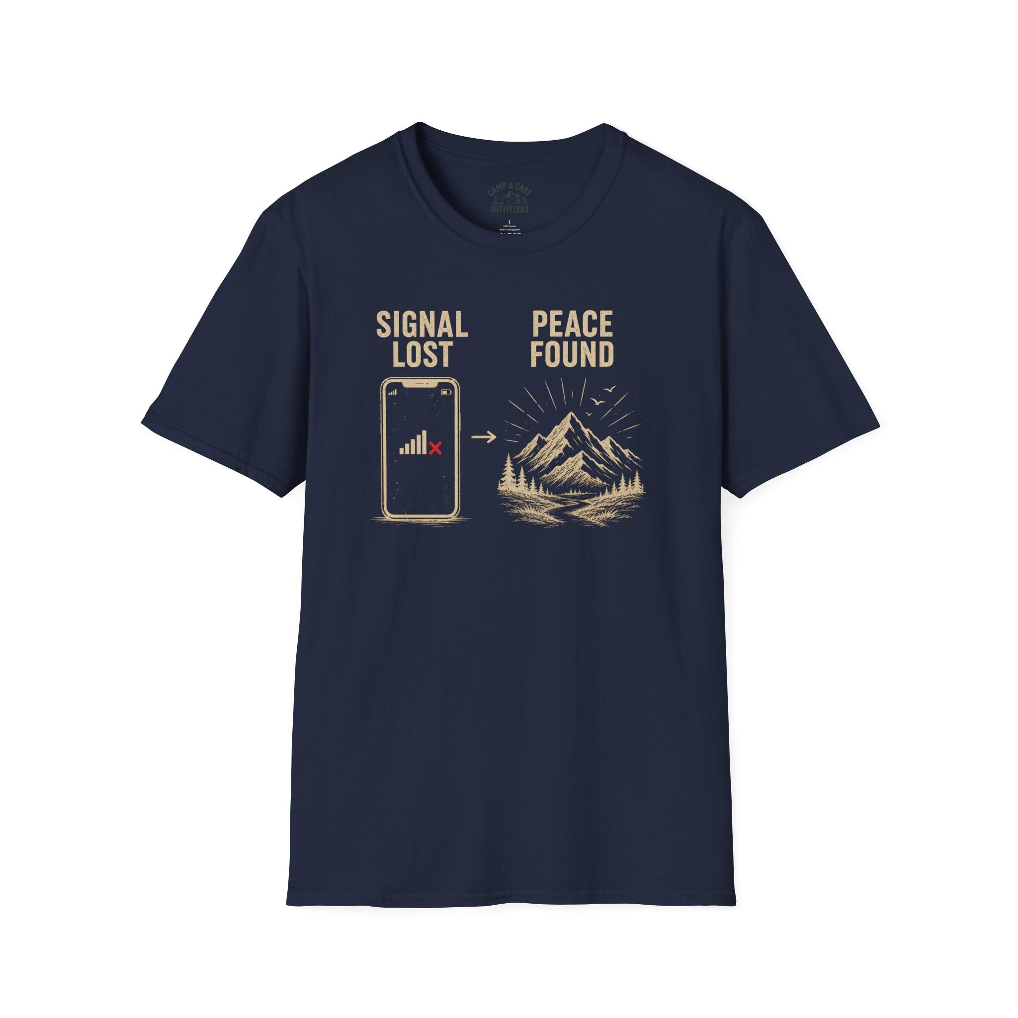 Signal Lost Peace Found T-Shirt