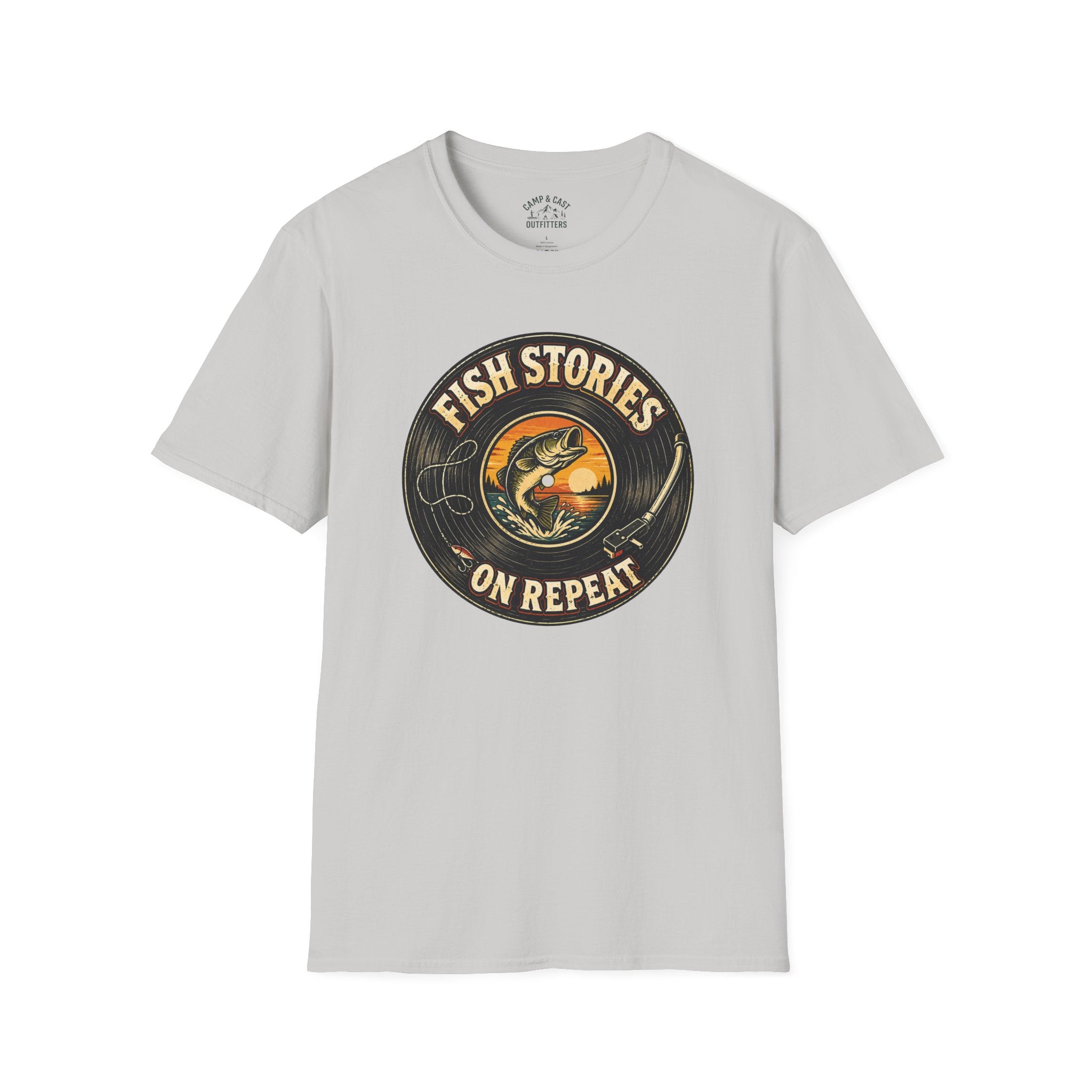 Fish Stories On Repeat T-Shirt