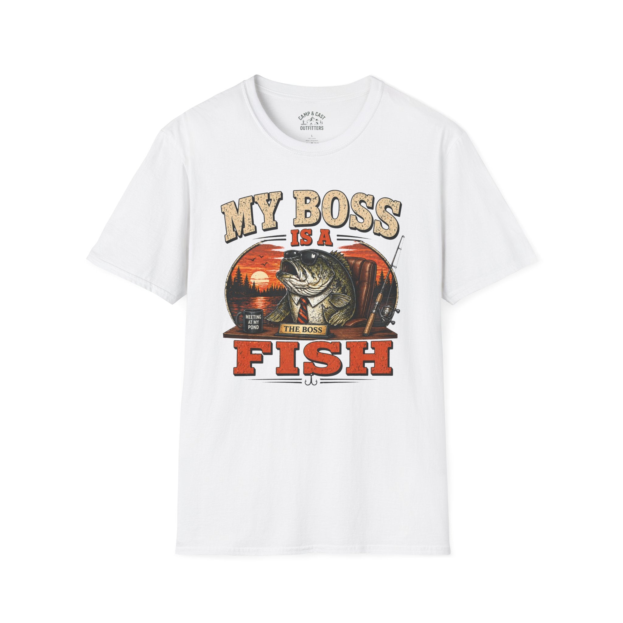 My Boss Is A Fish T-Shirt