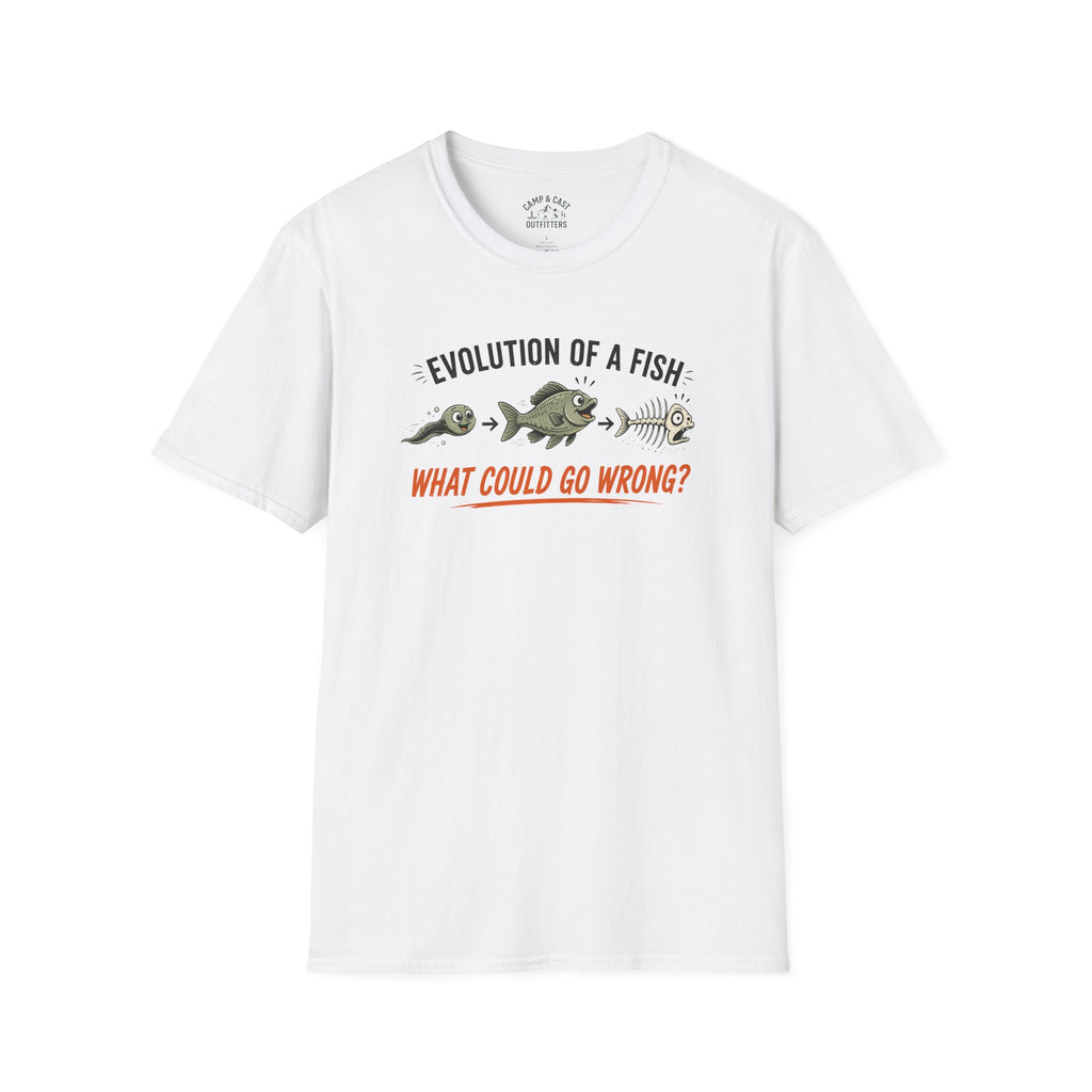 Evolution Of A Fish What Could Go Wrong T-Shirt