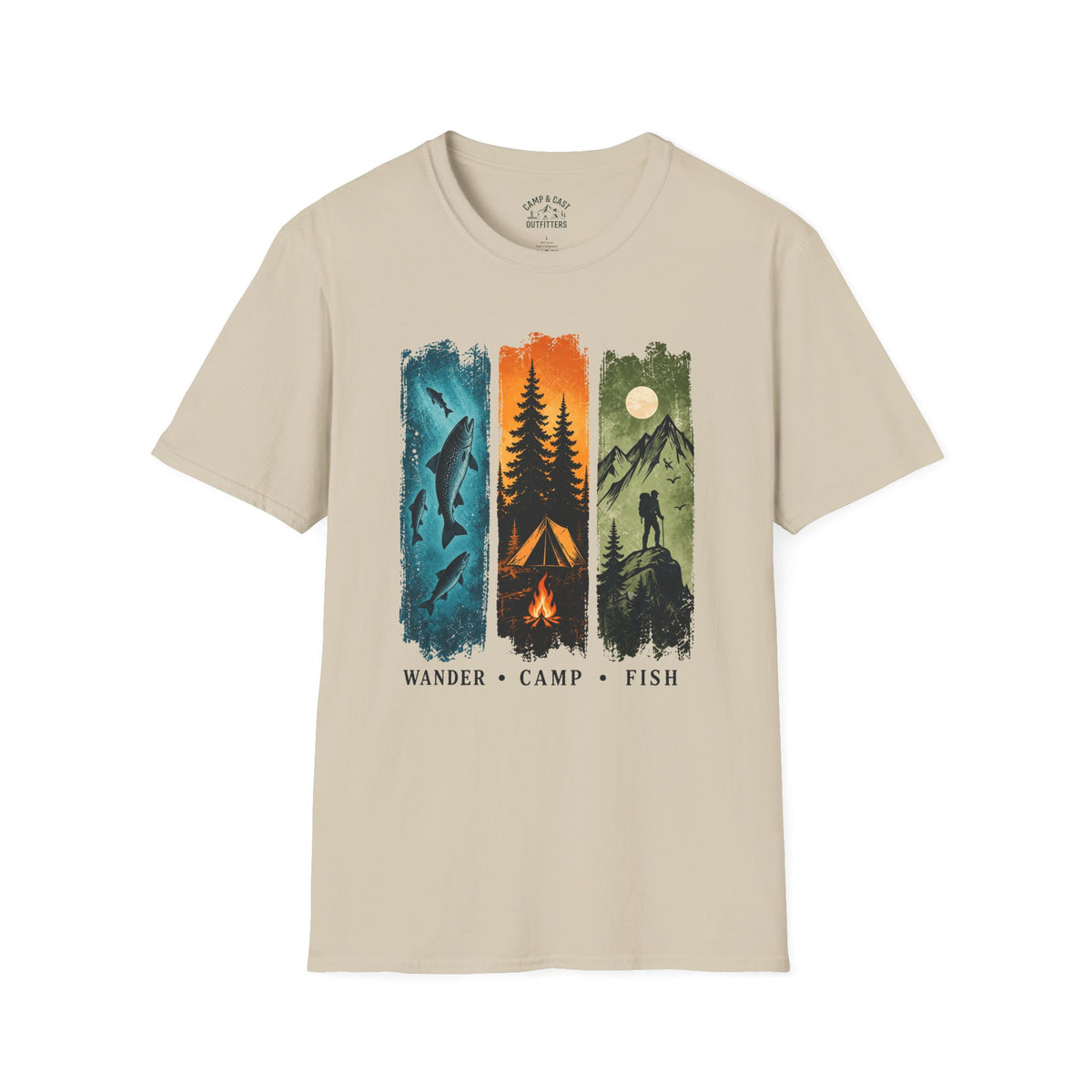 Wander Camp Fish T-Shirt