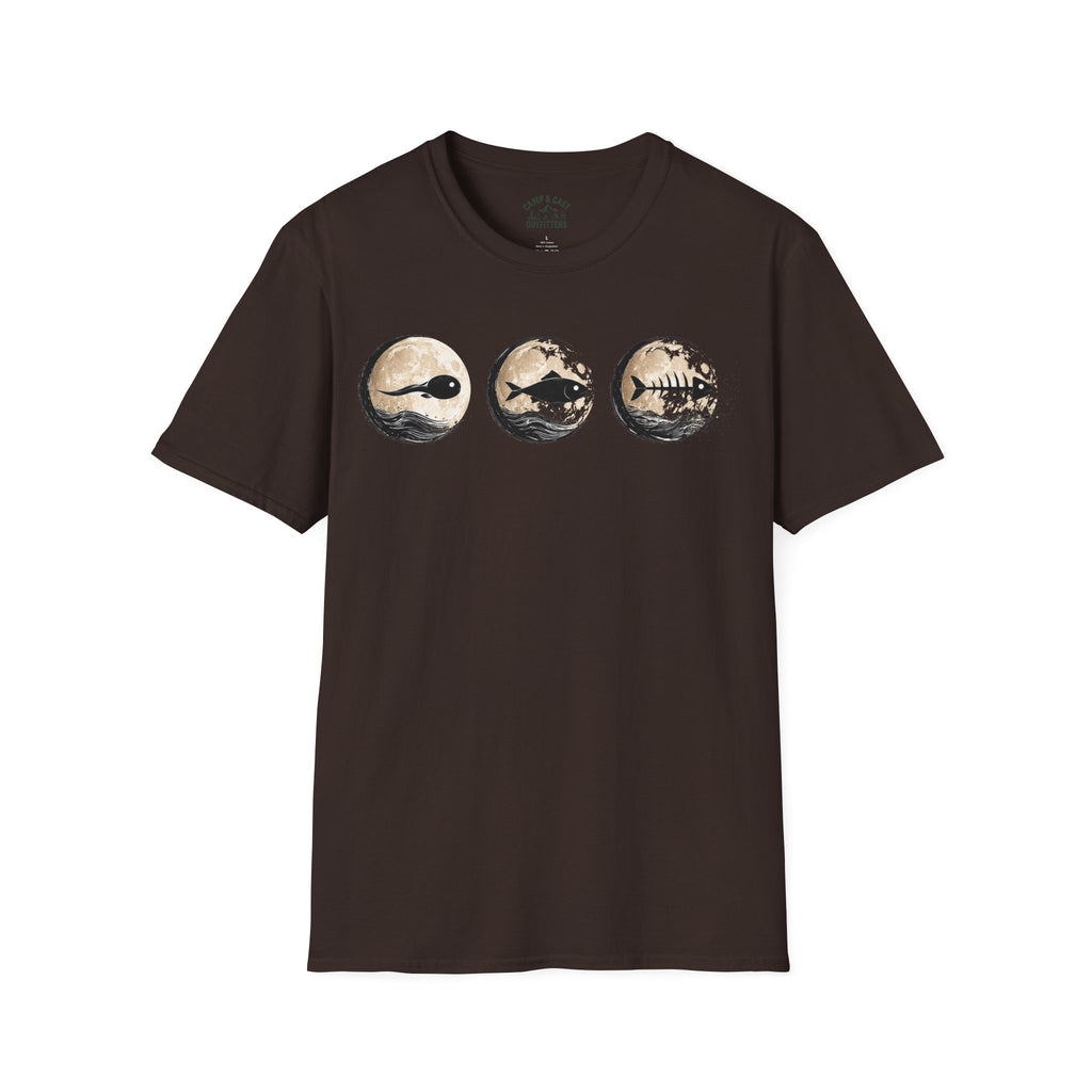 Colorful Moon Badges T-Shirt