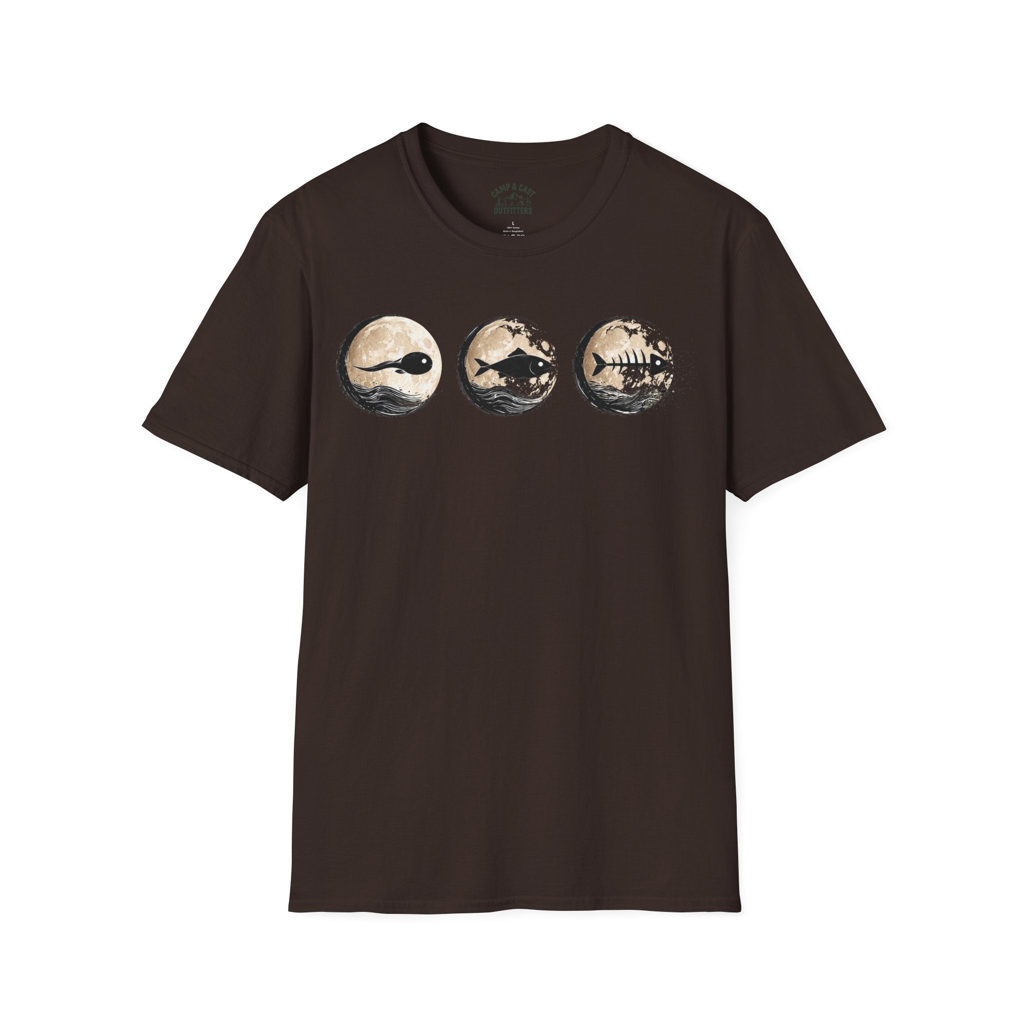 Colorful Moon Badges T-Shirt