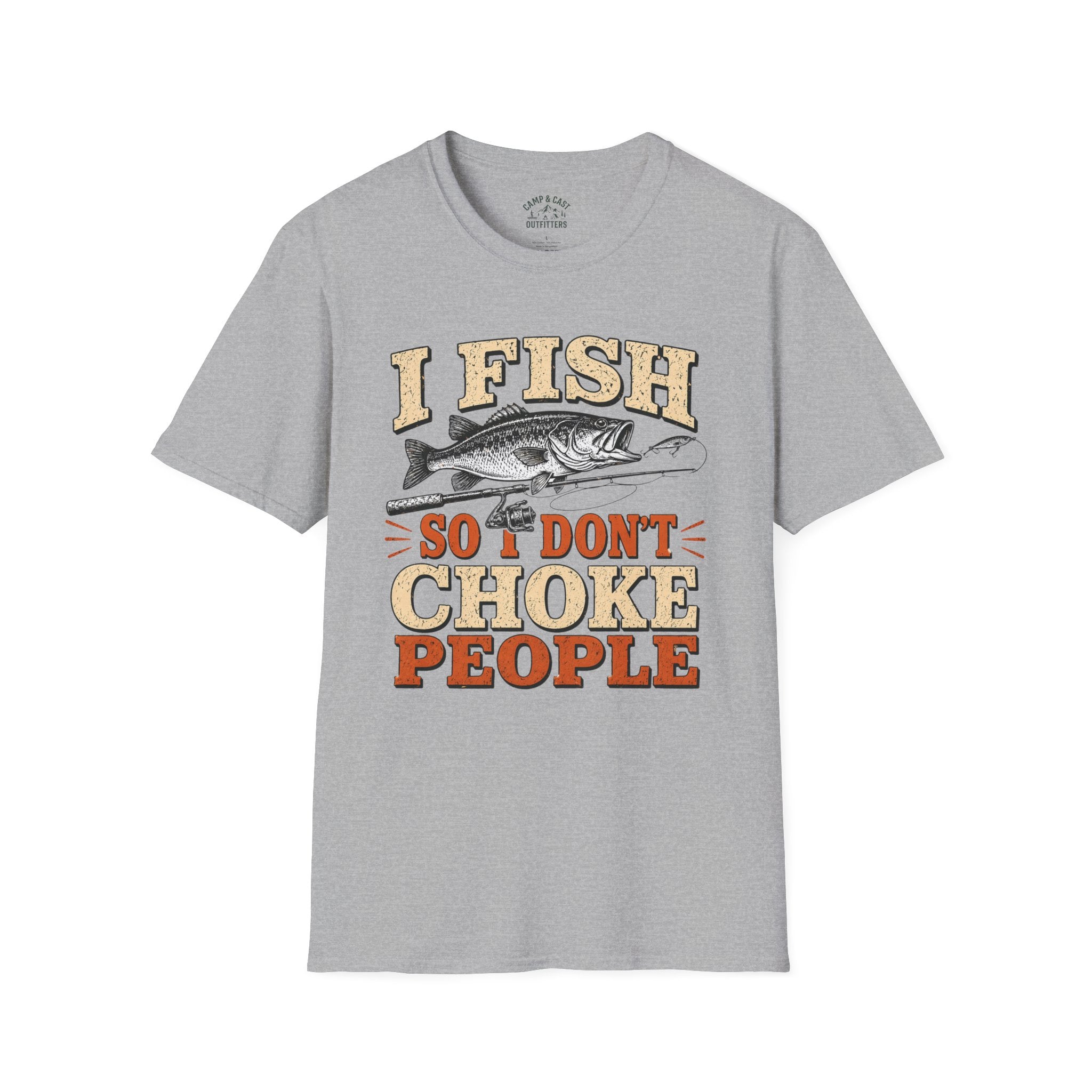 I Fish So I Don't Choke People T-Shirt