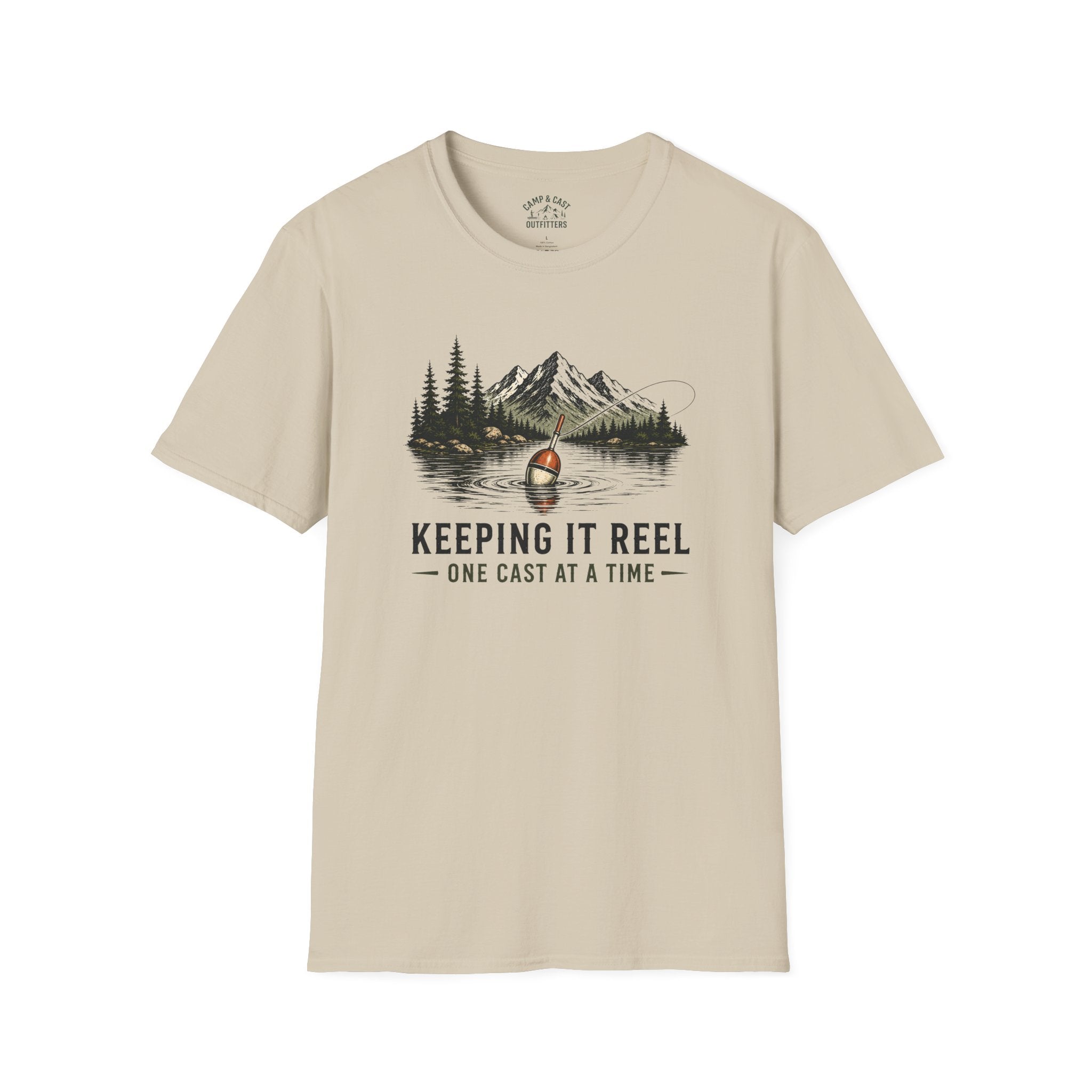 Keeping It Reel One Cast At A Time T-Shirt