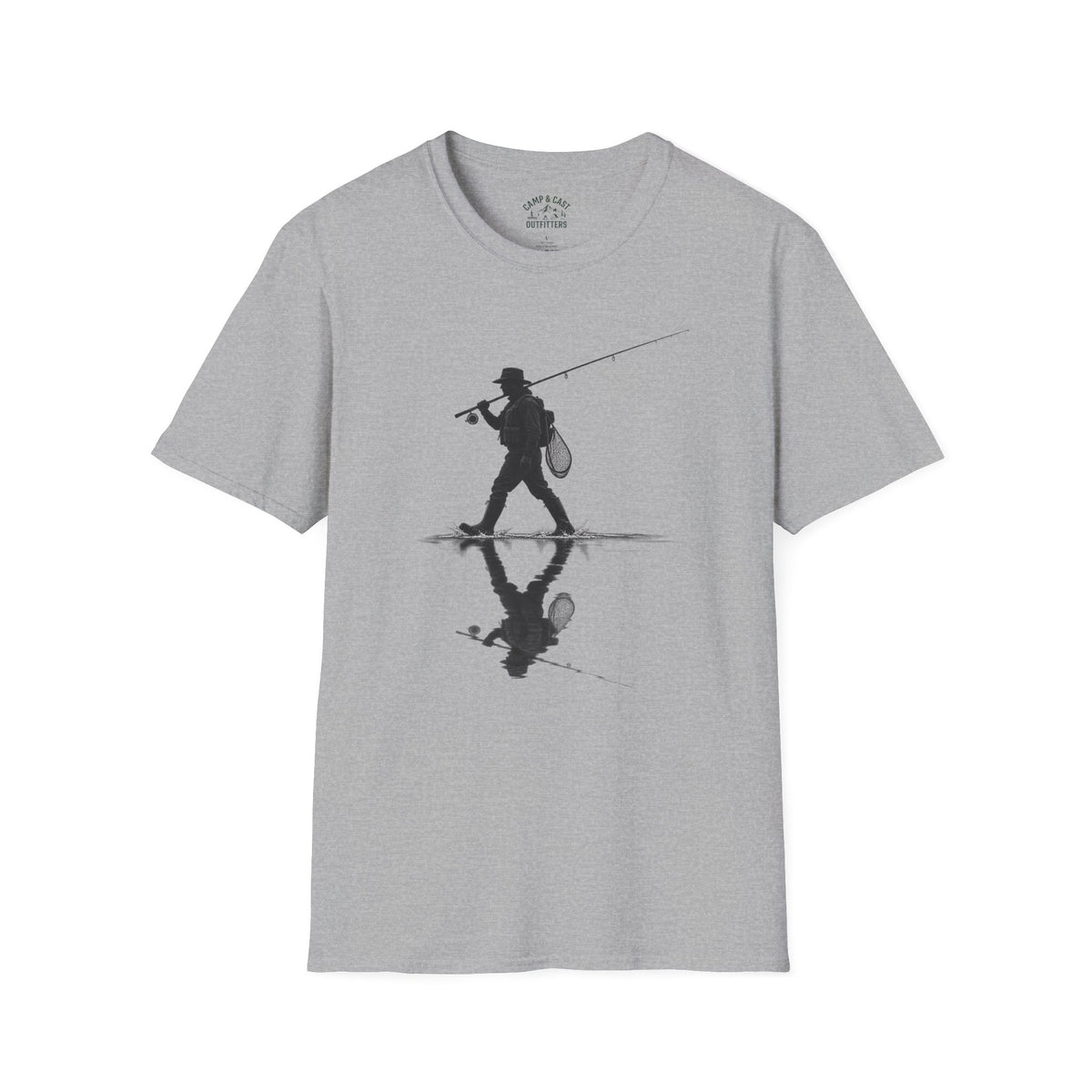 Angler Reflection Silhouette T-Shirt