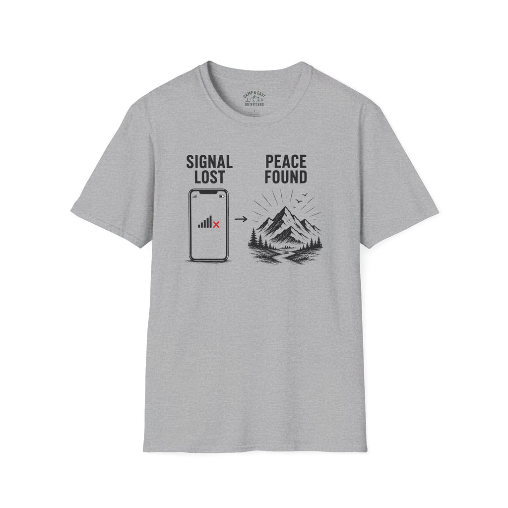 Signal Lost Peace Found T-Shirt