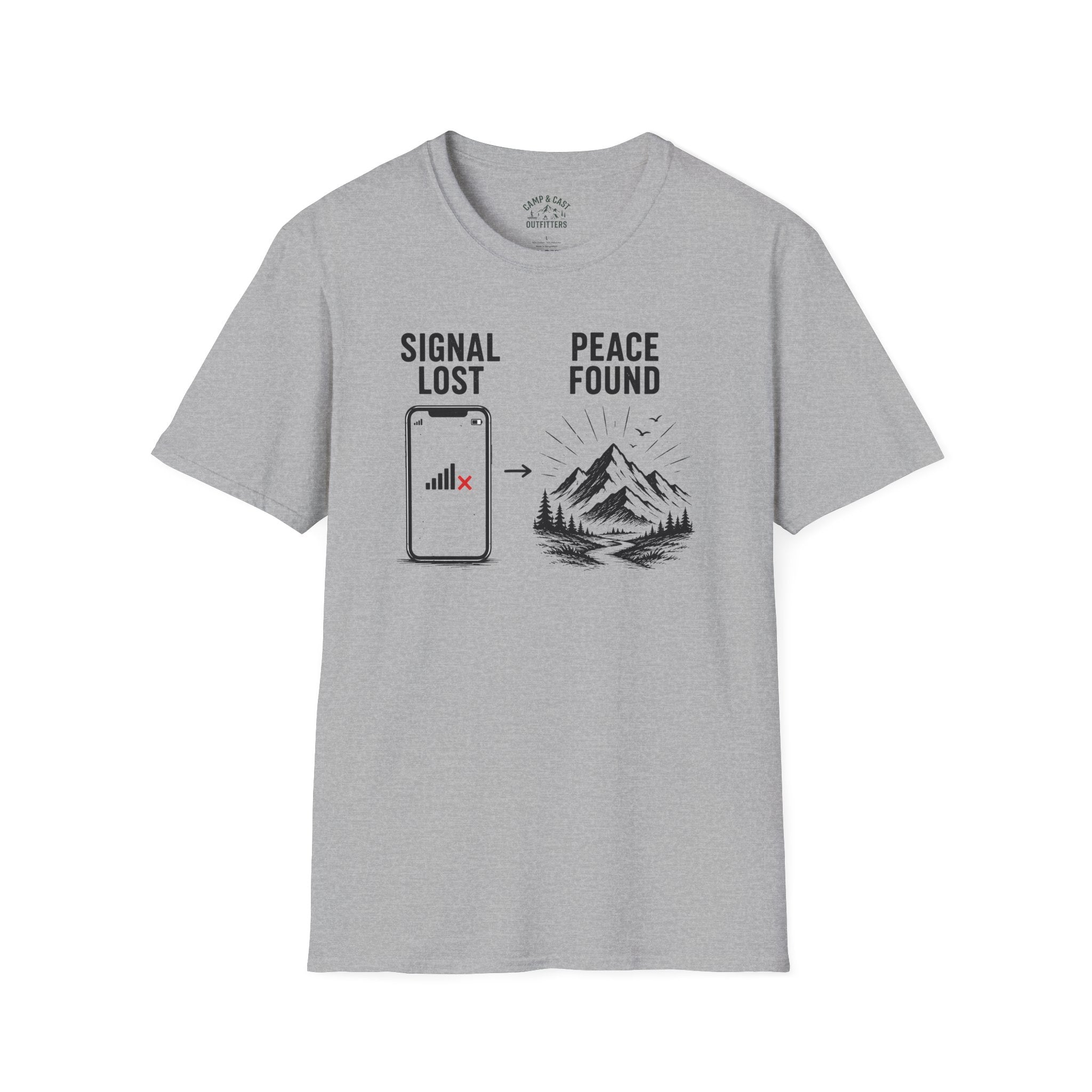 Signal Lost Peace Found T-Shirt