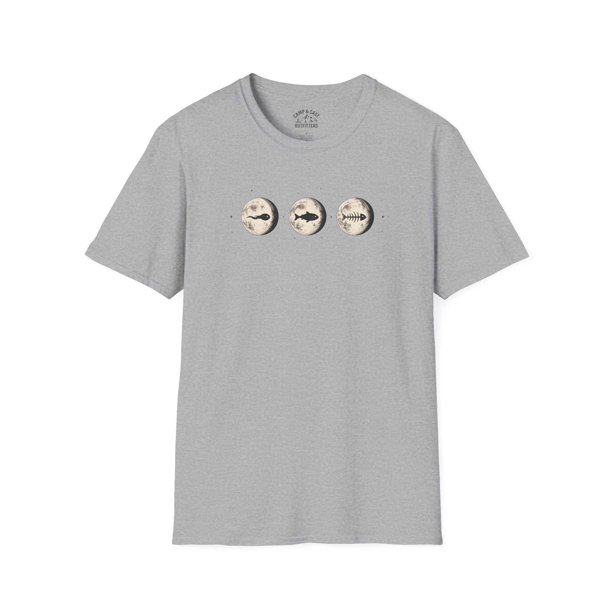Moon Phase Fish T-Shirt