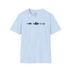 Fish Skeleton Line T-Shirt