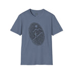 Hiker Fingerprint Mountain T-Shirt