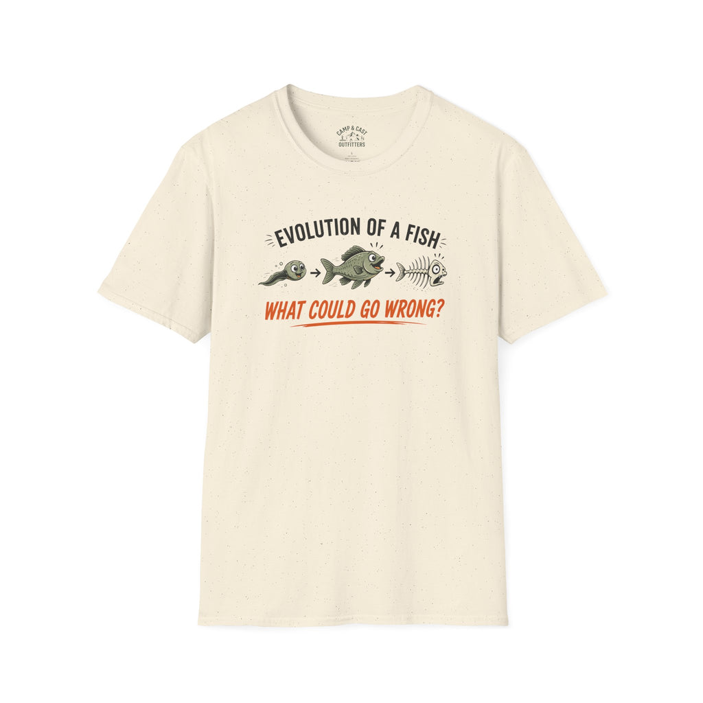 Evolution Of A Fish What Could Go Wrong T-Shirt