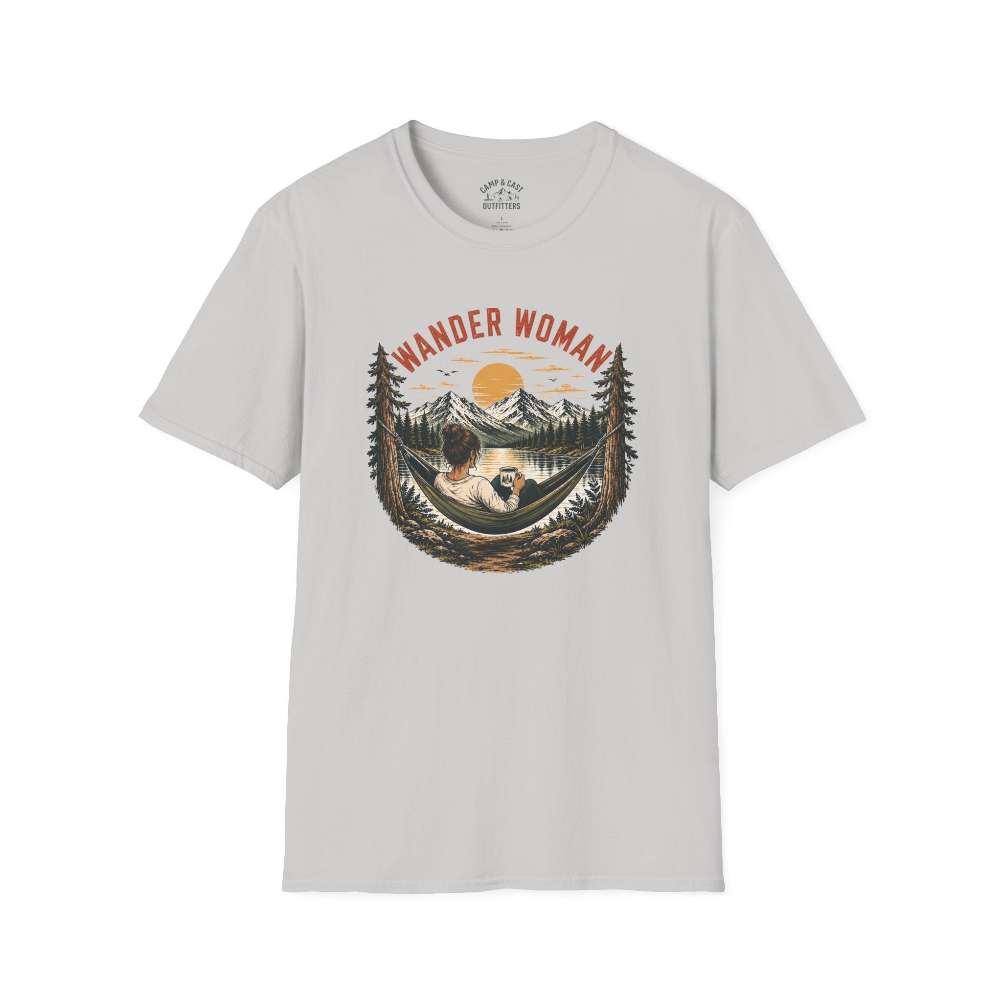Evening Mountains Badge T-Shirt