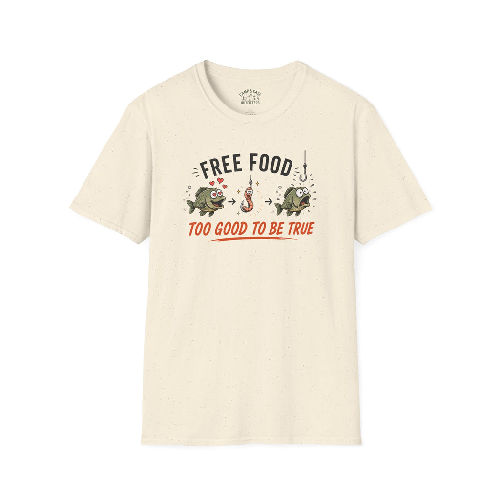 Free Food Hooked T-Shirt