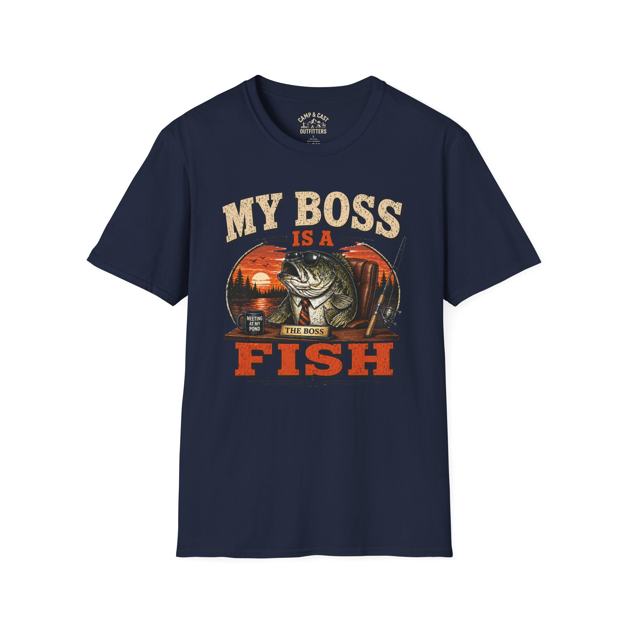 My Boss Is A Fish T-Shirt