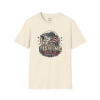 Proud Fishing Dad American T-Shirt