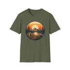 Sunset Forest Badge T-Shirt