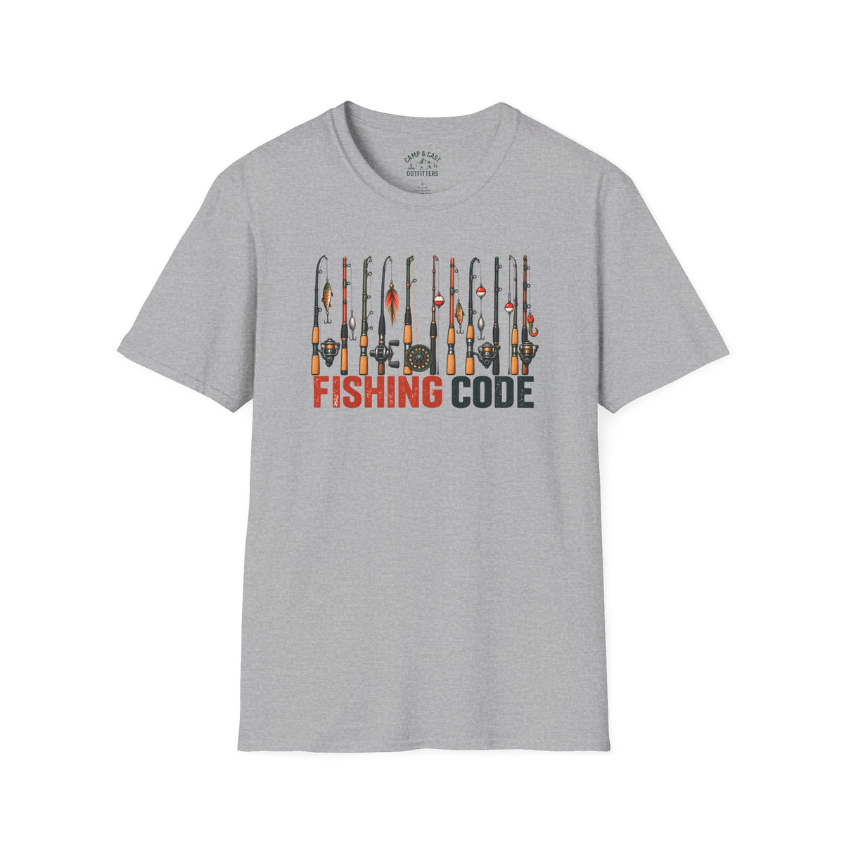 Fishing Code Rods T-Shirt