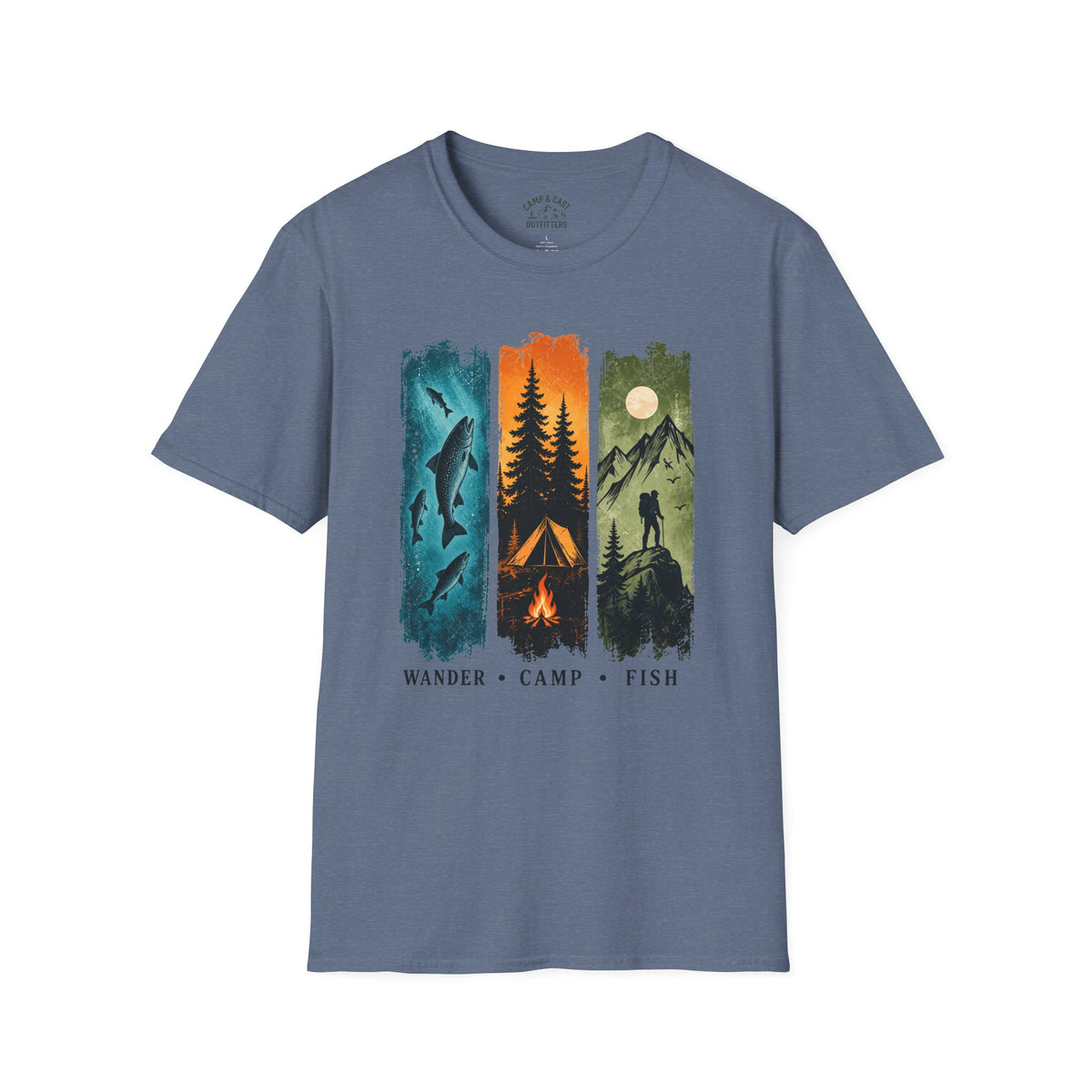 Wander Camp Fish T-Shirt