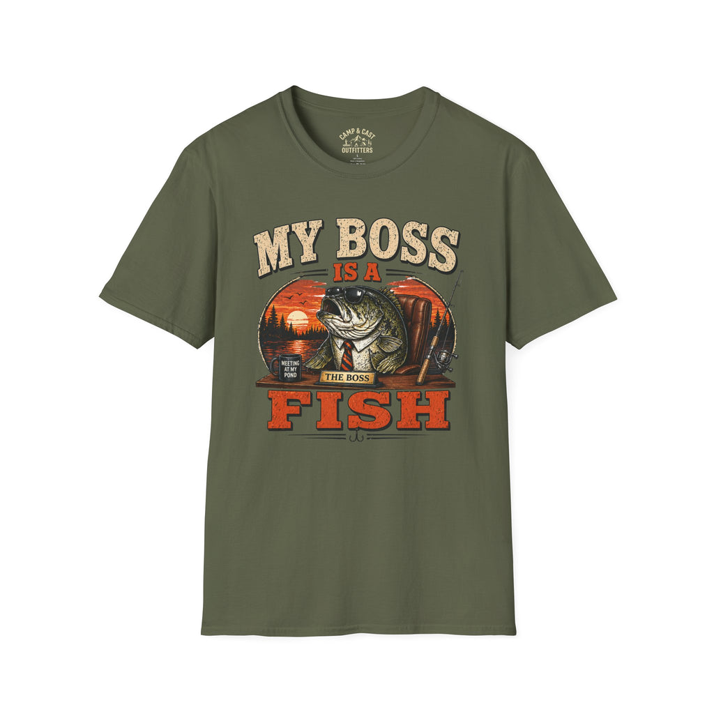 My Boss Is A Fish T-Shirt