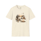 Camping Campfire Scene Outdoor T-Shirt