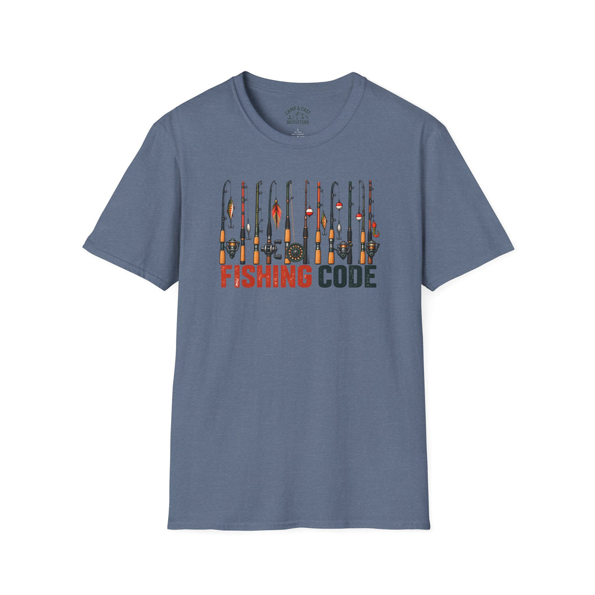 Fishing Code Rods T-Shirt