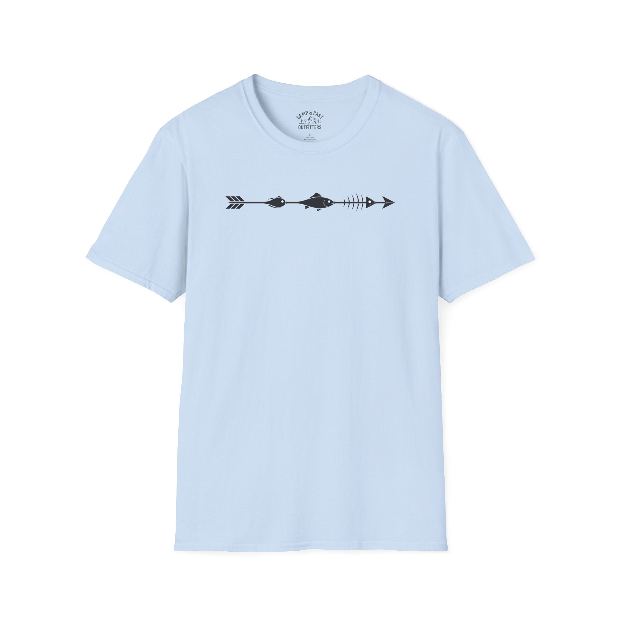 Arrow Fish Minimal T-Shirt