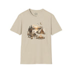Camping Campfire Scene Outdoor T-Shirt